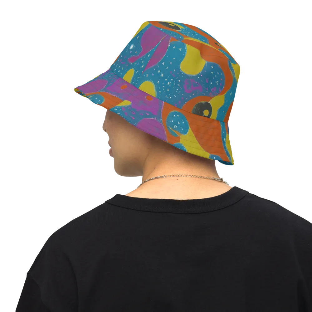 Molten Color on Reversible Bucket Hat — Back Inside