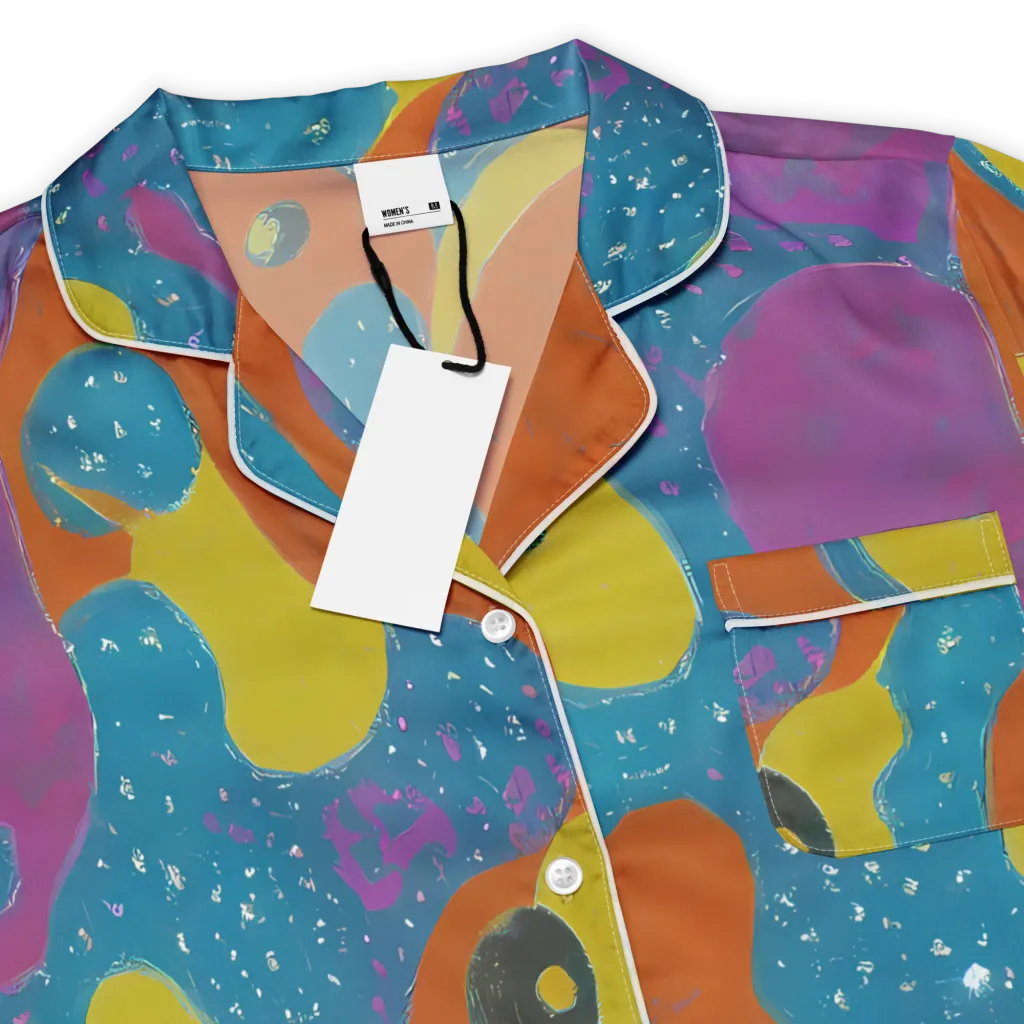 Molten Color on Women's Short Sleeve Pajama Top — Product details