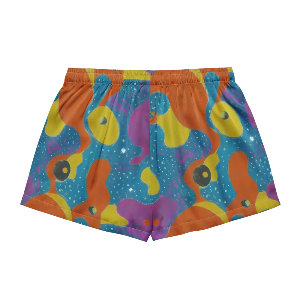 Molten Color on Women's Pajama Shorts — Back