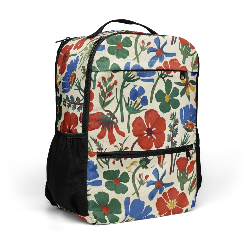 Garden Gouache on Utility Backpack — Right Front