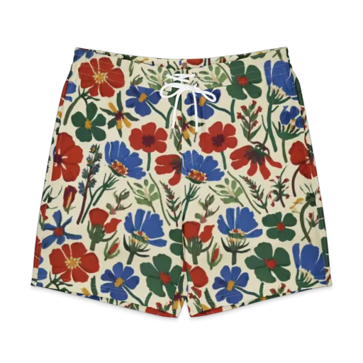 Garden Gouache on a Men's Board Shorts