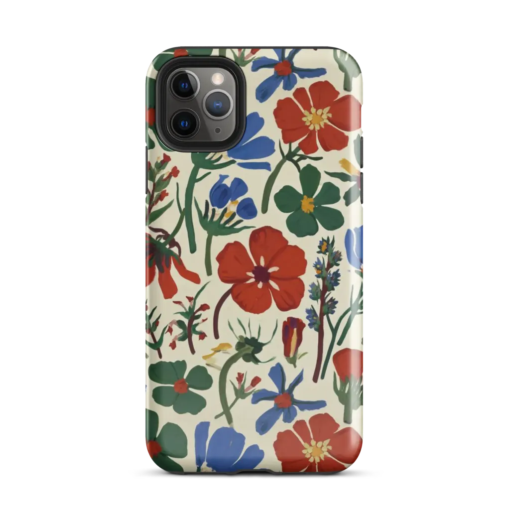 Garden Gouache on Tough Case for iPhone® — Front