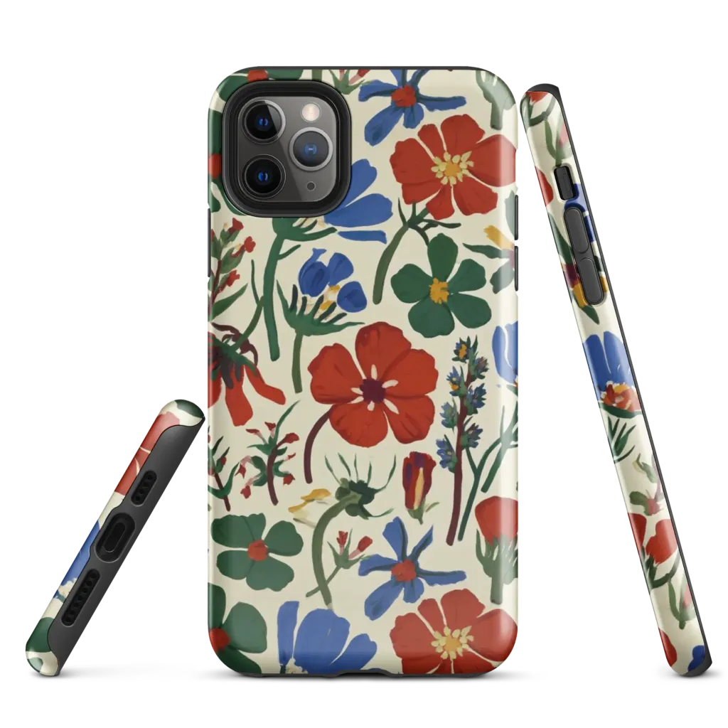 Garden Gouache on Tough Case for iPhone® — Front