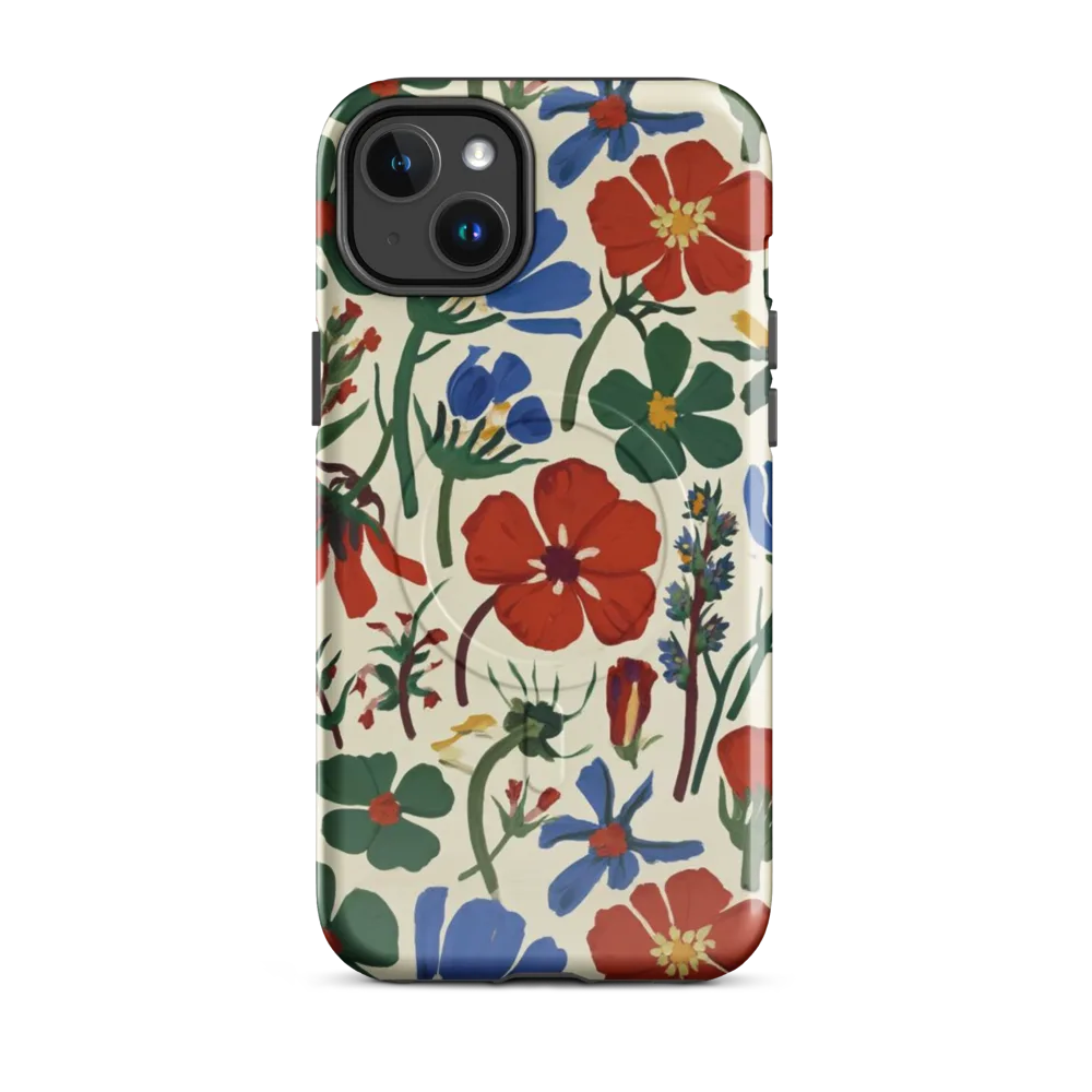 Garden Gouache on MagSafe Tough Case for iPhone® — Front