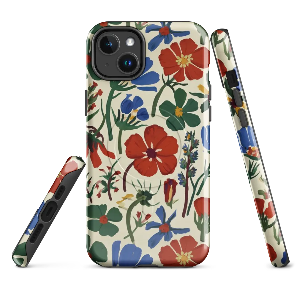 Garden Gouache on MagSafe Tough Case for iPhone® — Front