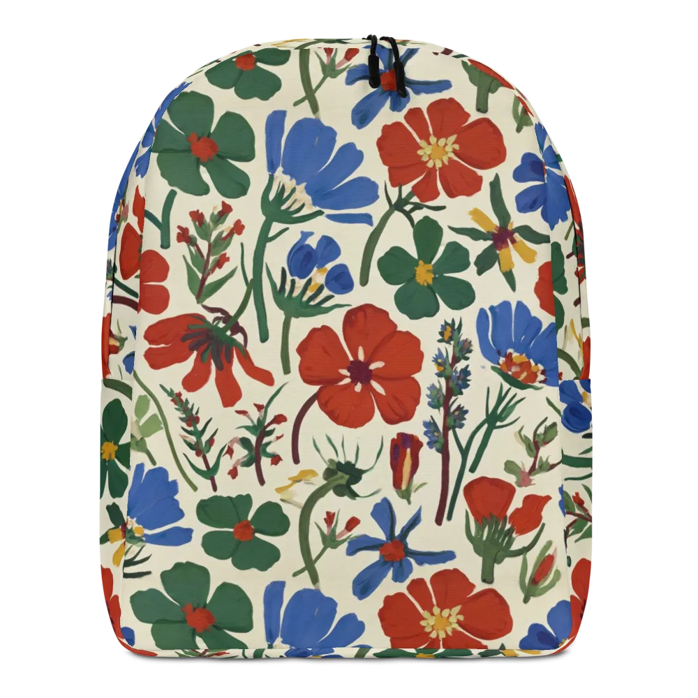 Garden Gouache on Minimalist Backpack — Front
