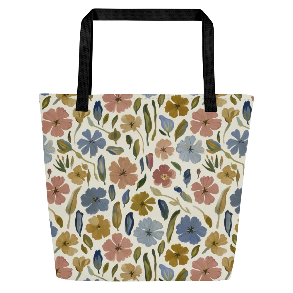 Harvest Garden on Large Tote Bag W/ Pocket — Front