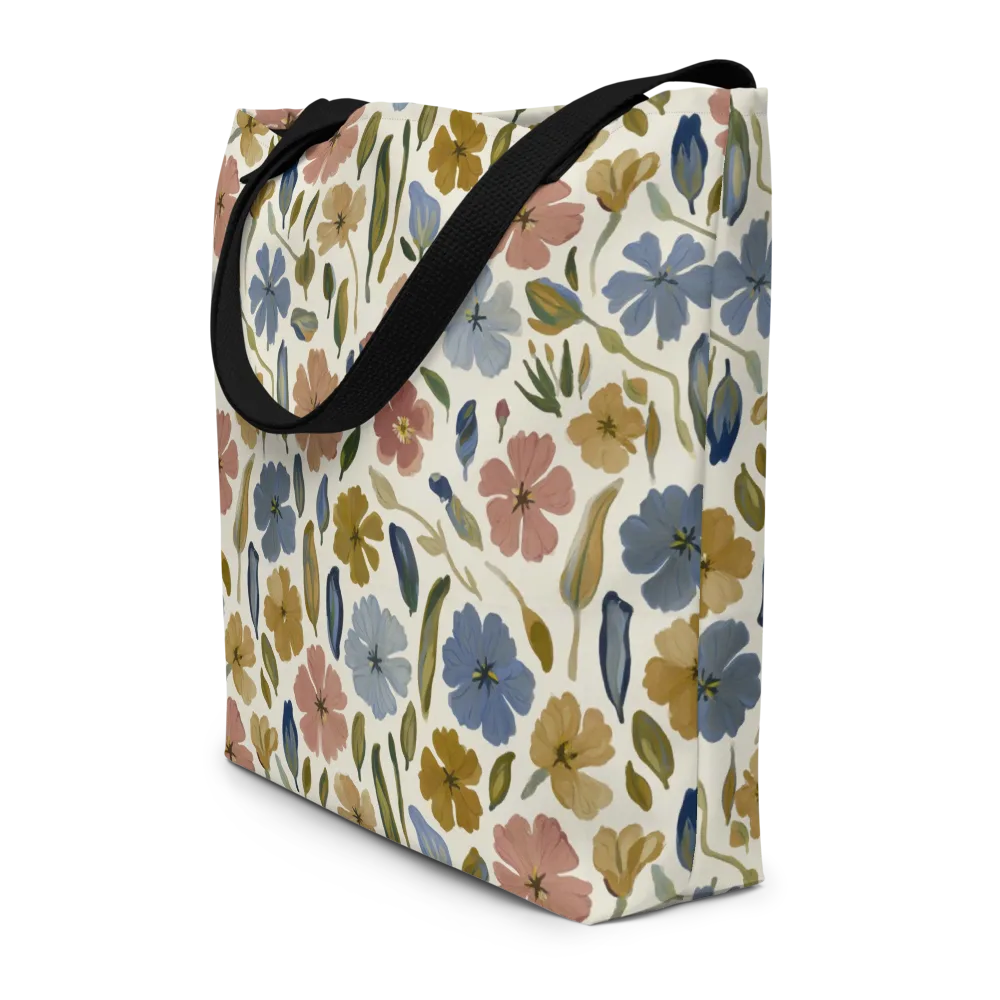 Harvest Garden on Large Tote Bag W/ Pocket — Front