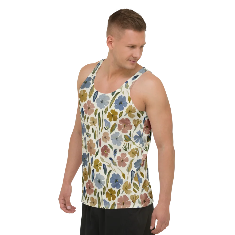 Harvest Garden on Men's Tank Top — Left Front