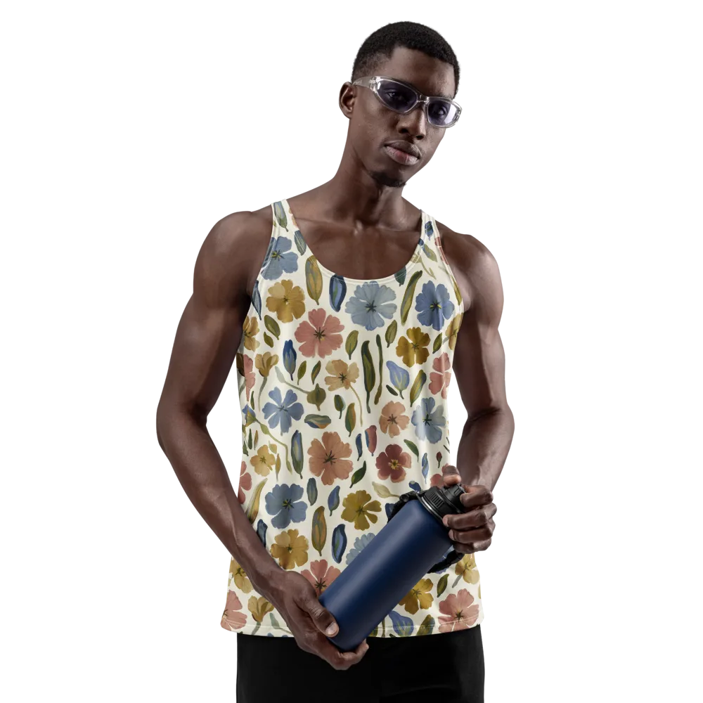 Harvest Garden on Men's Tank Top — Front