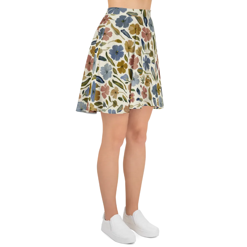 Harvest Garden on Skater Skirt — Right