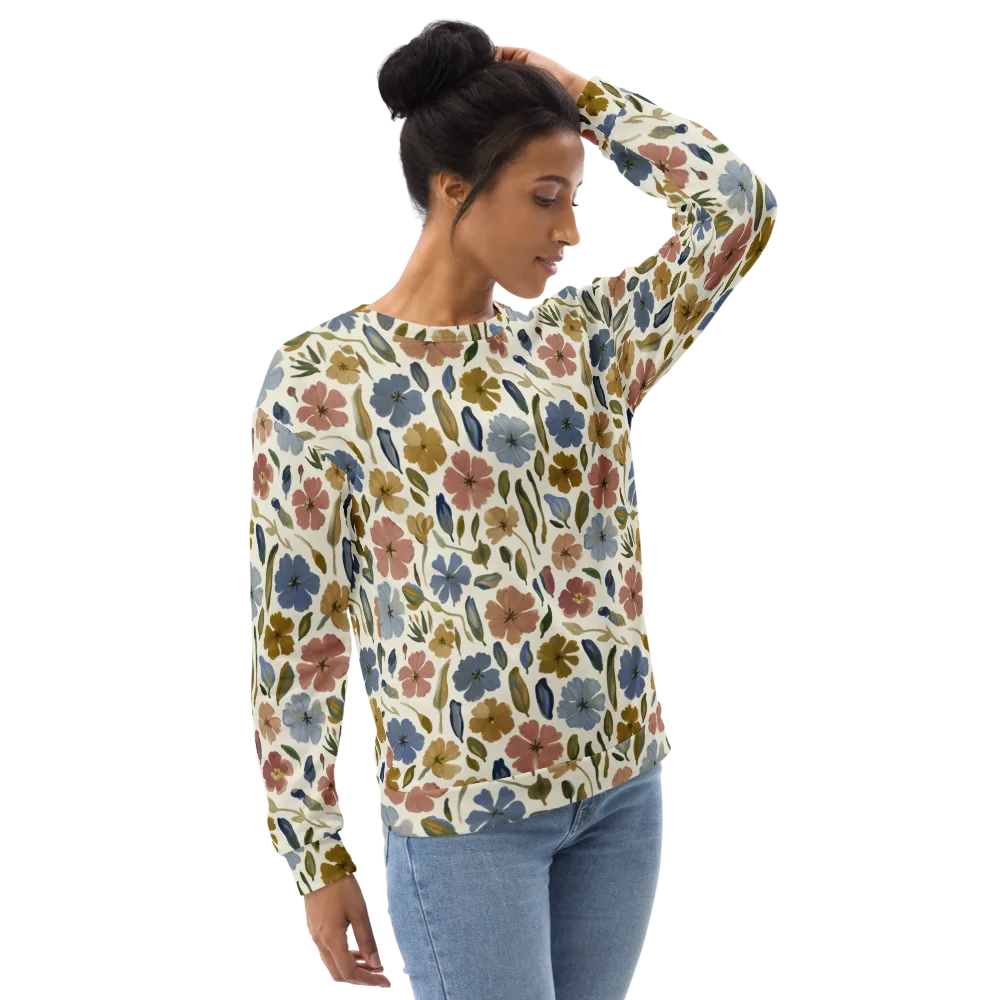 Harvest Garden on Sweatshirt — Right Front