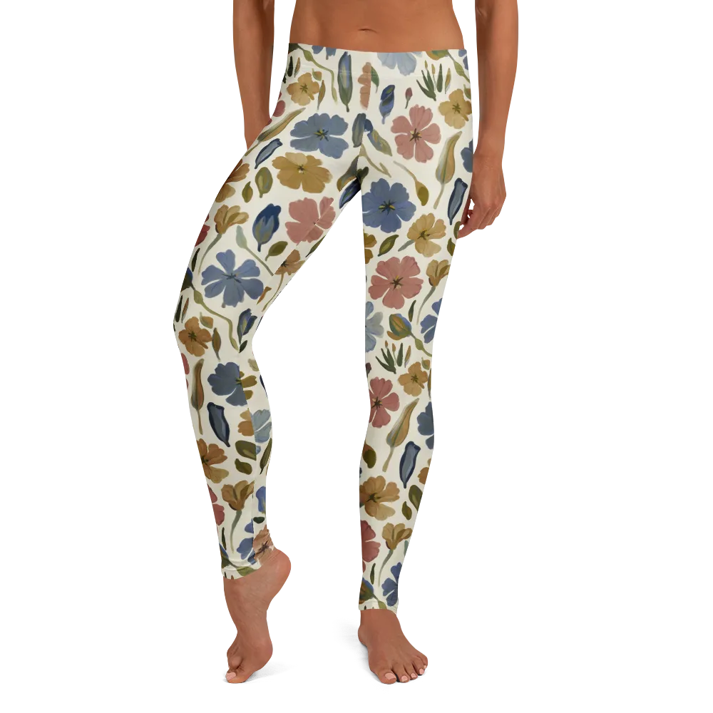 Harvest Garden on Leggings — Front