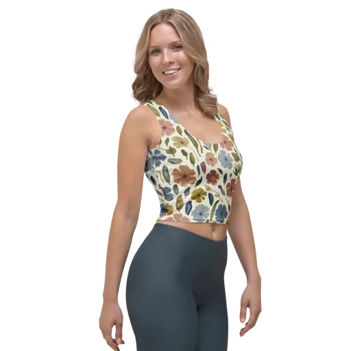 Harvest Garden on a Crop Top