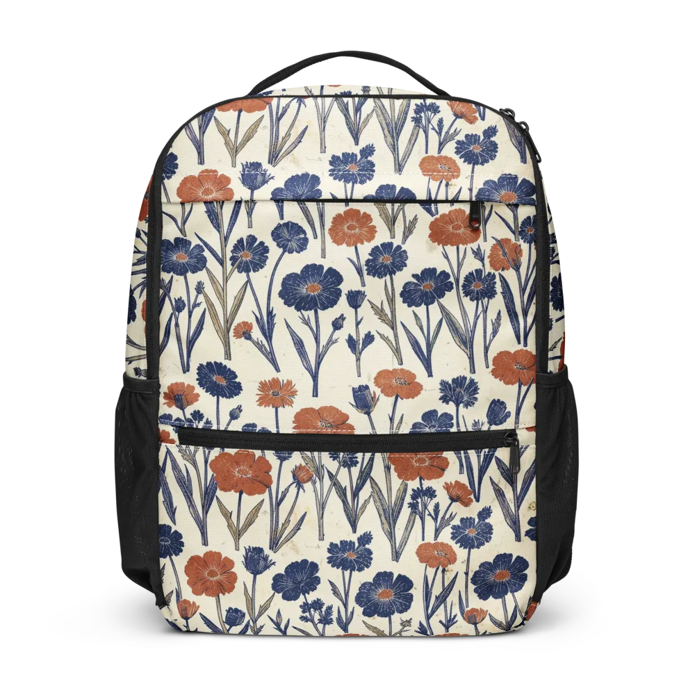 Rust And Midnight on Utility Backpack — Front