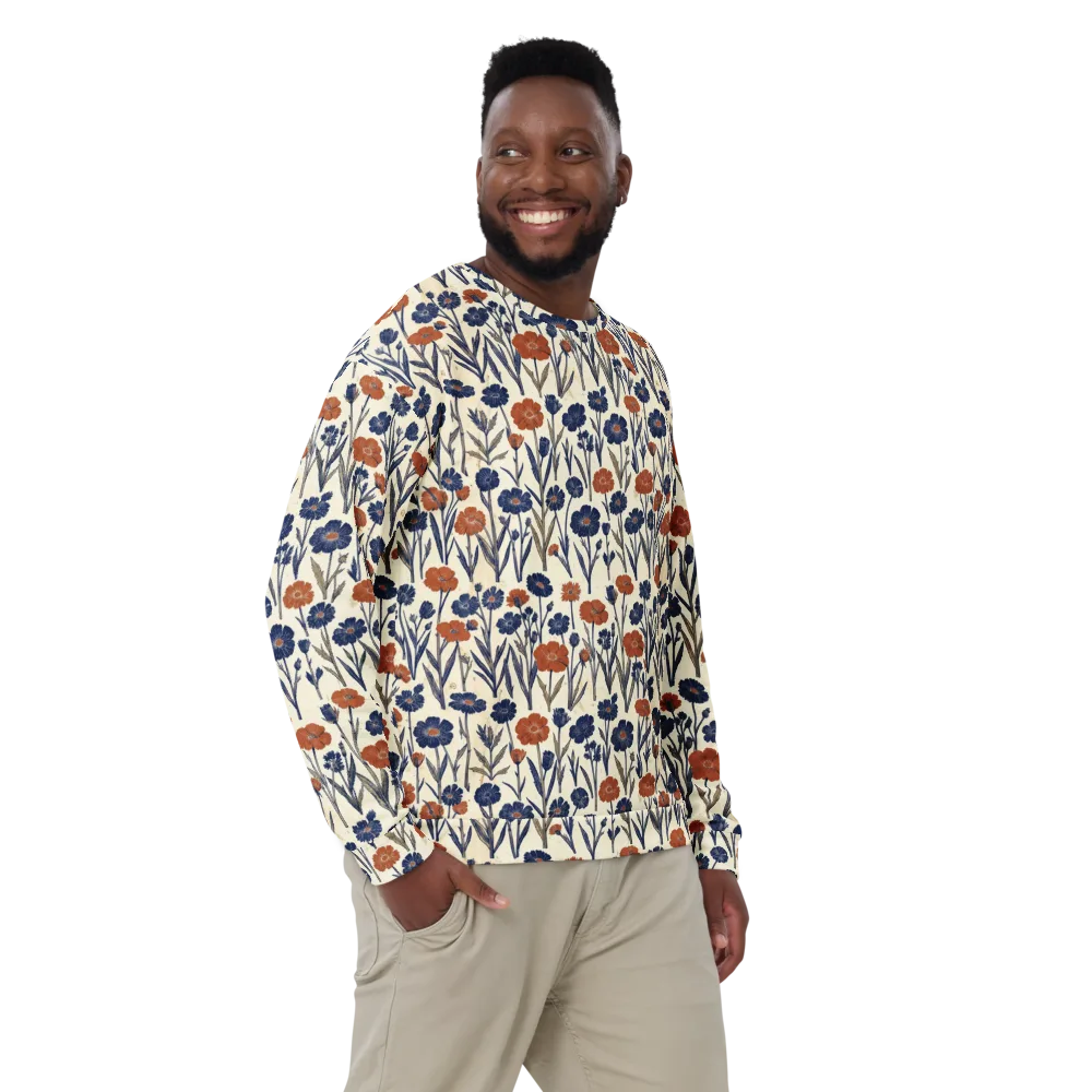 Rust And Midnight on Sweatshirt — Front