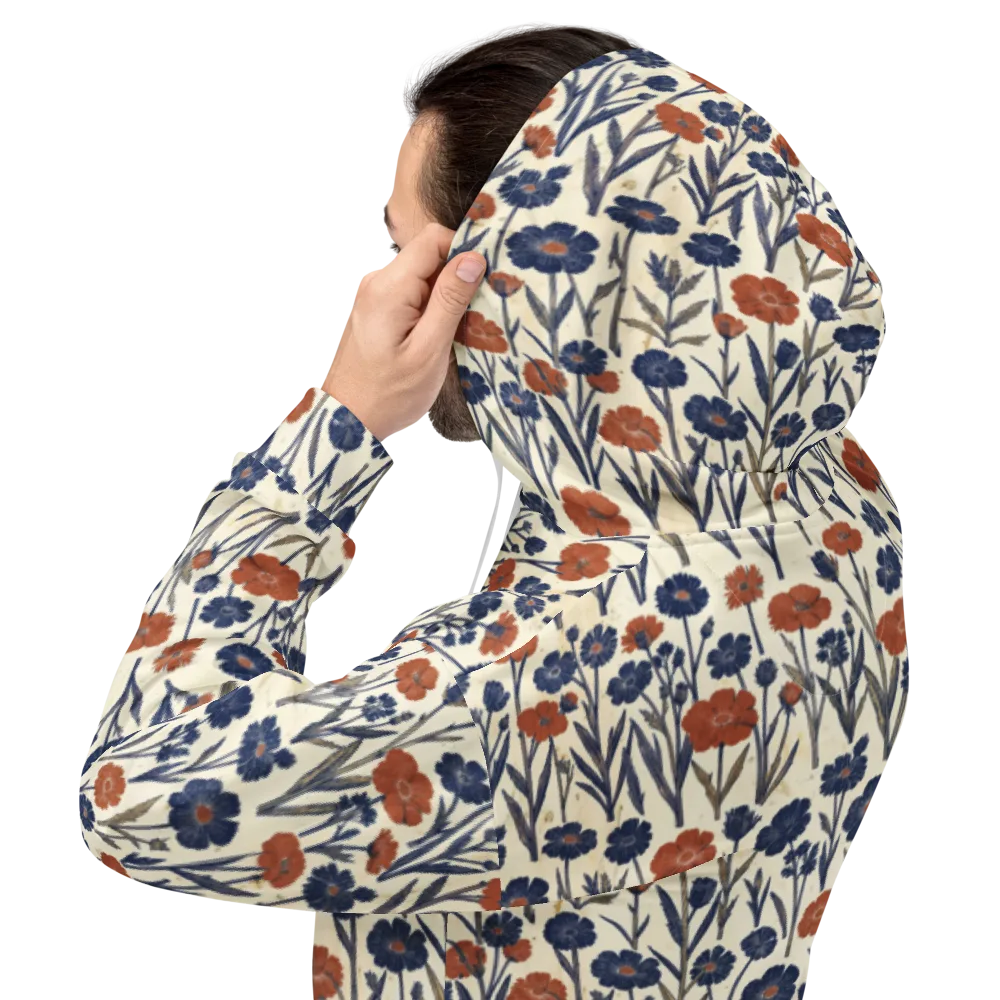 Rust And Midnight on Hoodie — Back