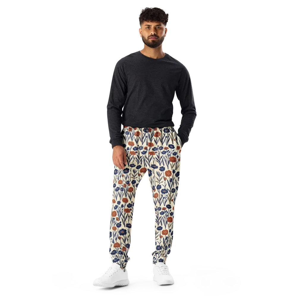 Rust And Midnight on Men's Joggers — Front
