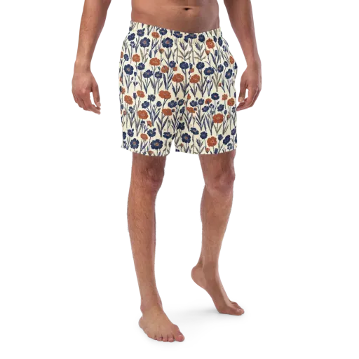 Rust And Midnight on a Swim Trunks