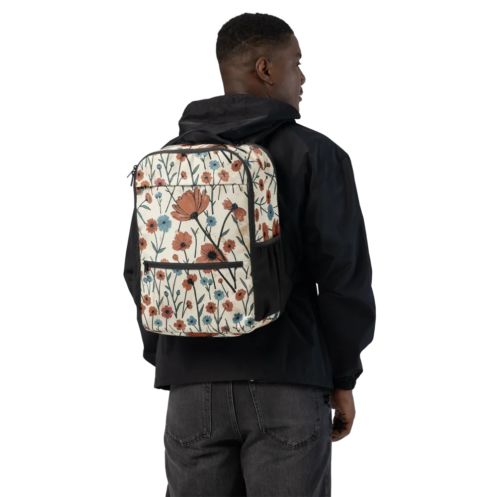 Bluebell Ember on Utility Backpack — Back