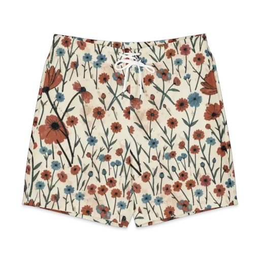 Bluebell Ember on a Men's Board Shorts