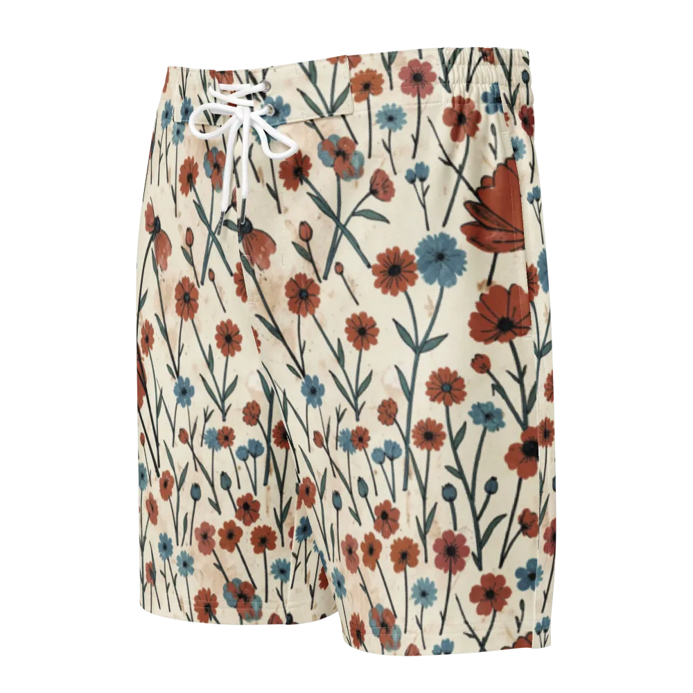 Bluebell Ember on Men's Board Shorts — Front