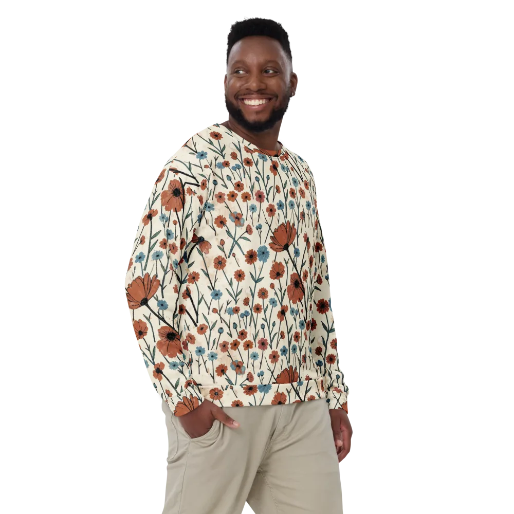 Bluebell Ember on Sweatshirt — Front
