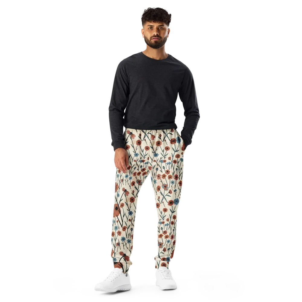Bluebell Ember on Men's Joggers — Front
