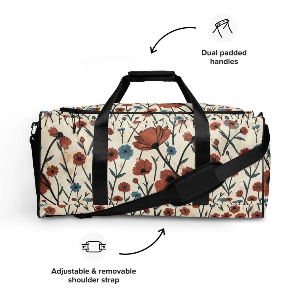 Bluebell Ember on Duffle Bag — Front