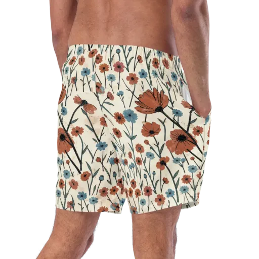 Bluebell Ember on a Swim Trunks
