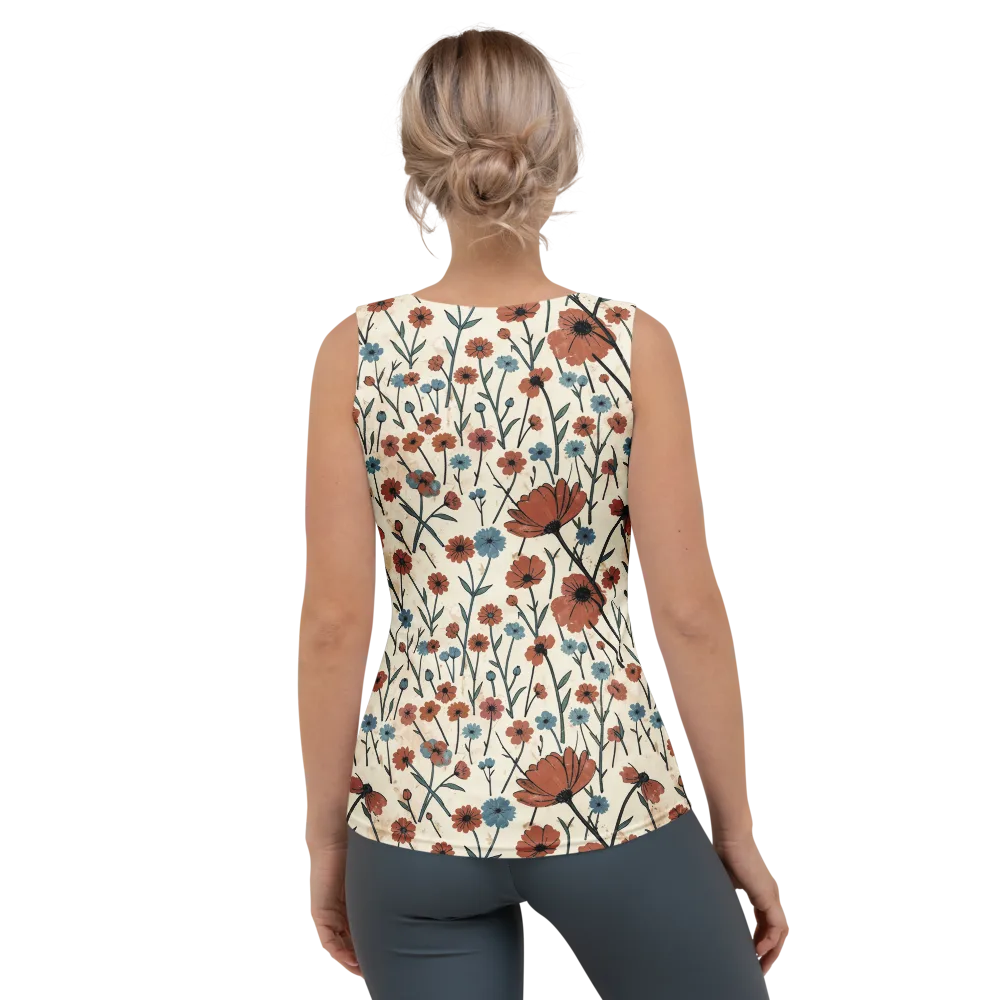 Bluebell Ember on Women's Tank Top — Back
