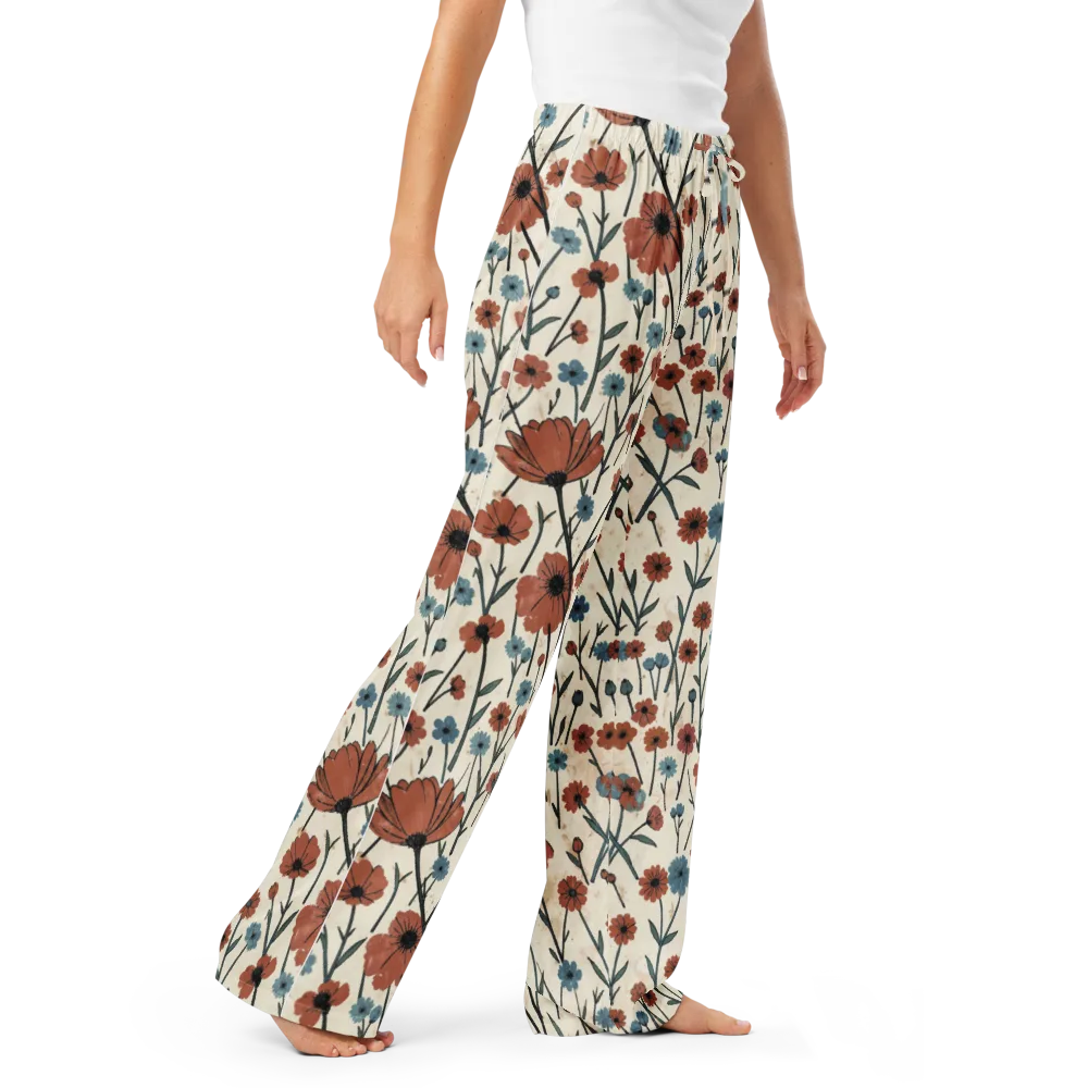 Bluebell Ember on Women's Pajama Pants — Right Front