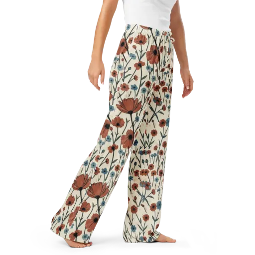 Bluebell Ember on a Women's Pajama Pants