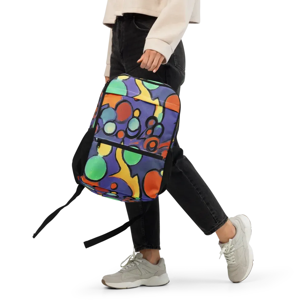 Cosmic Bubblegum on Utility Backpack — Front