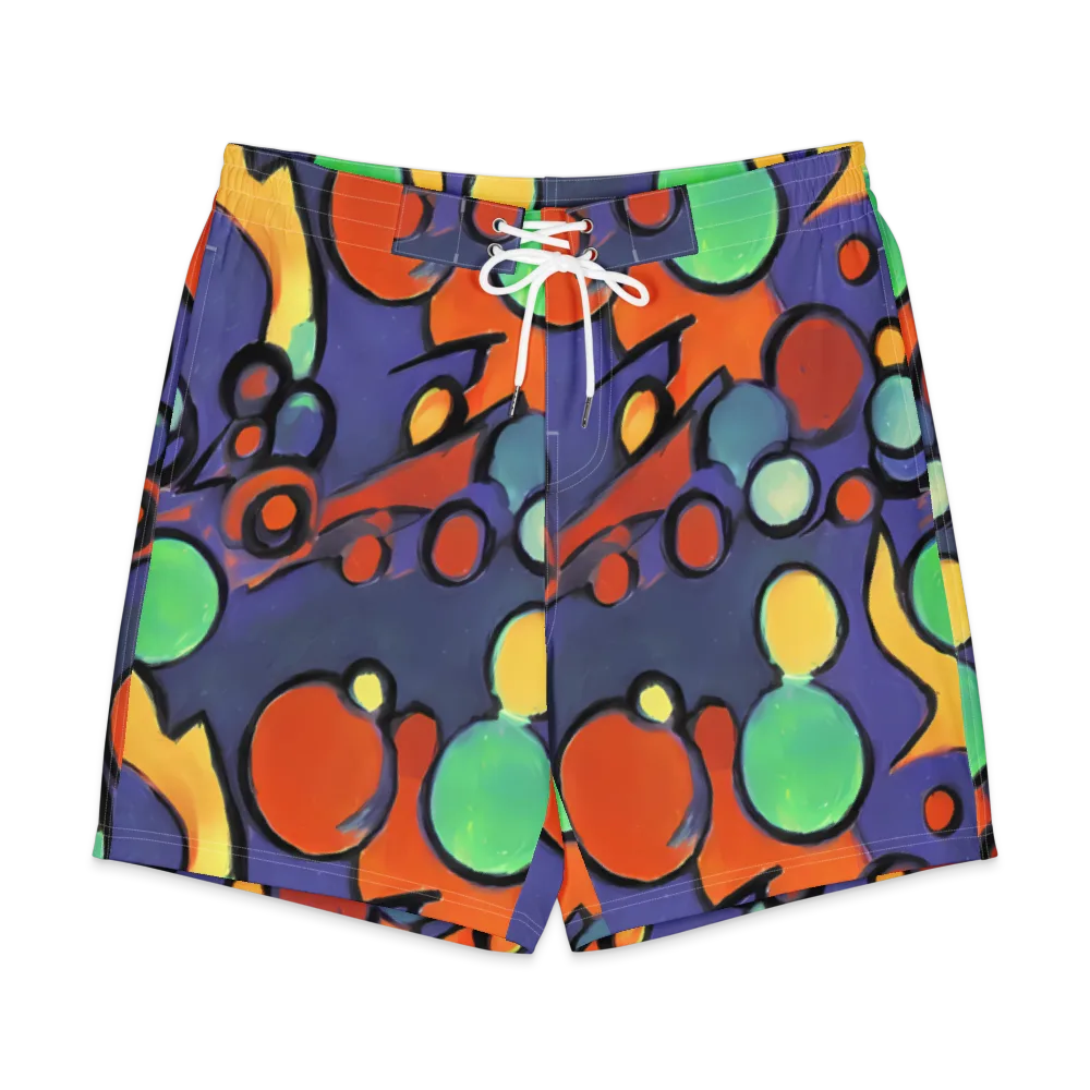 Cosmic Bubblegum on Men's Board Shorts — Front