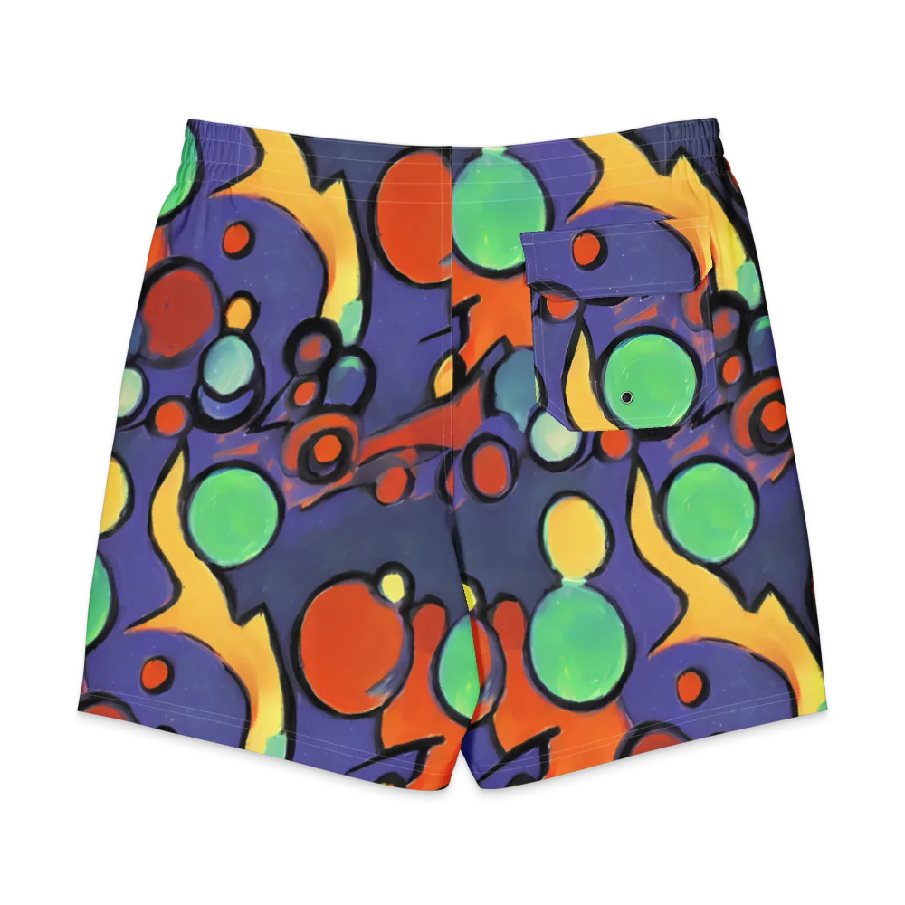 Cosmic Bubblegum on Men's Board Shorts — Back