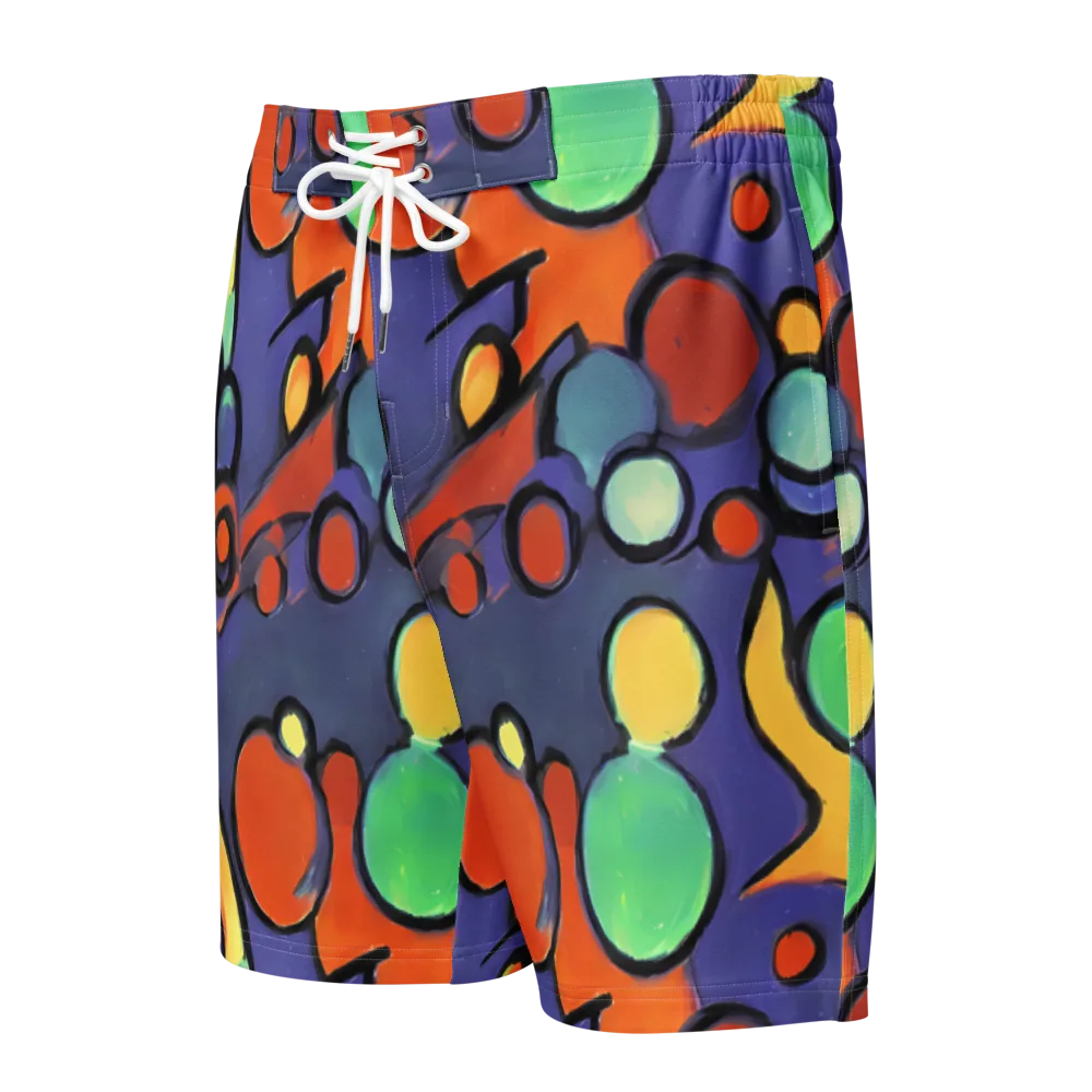 Cosmic Bubblegum on Men's Board Shorts — Front