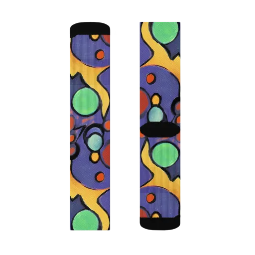 Cosmic Bubblegum on a Socks