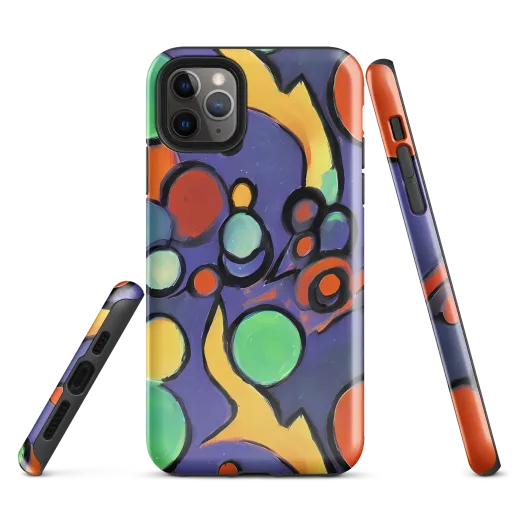 Cosmic Bubblegum on a Tough Case for iPhone®