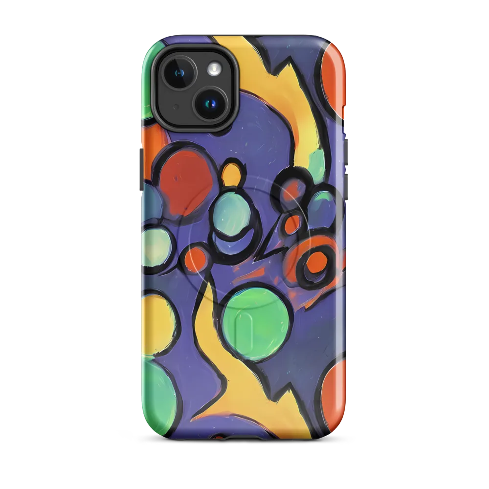 Cosmic Bubblegum on MagSafe Tough Case for iPhone® — Front