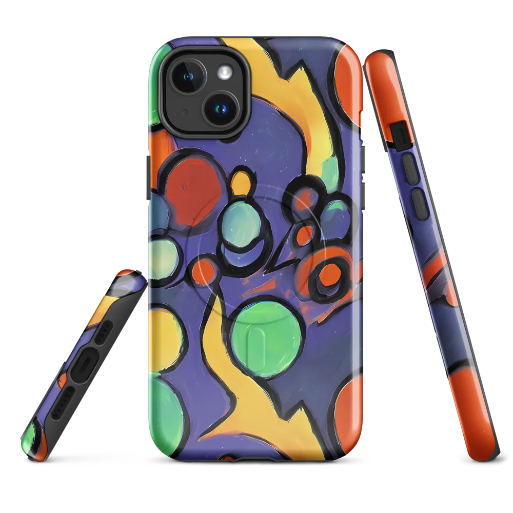 Cosmic Bubblegum on MagSafe Tough Case for iPhone® — Front