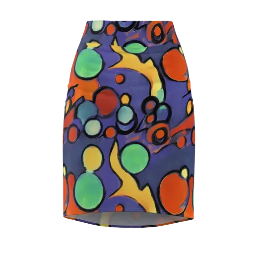 Cosmic Bubblegum on a Pencil Skirt