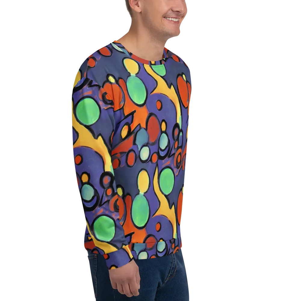 Cosmic Bubblegum on Sweatshirt — Right Front