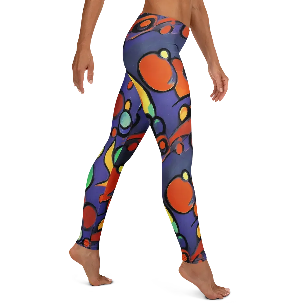 Cosmic Bubblegum on Leggings — Right