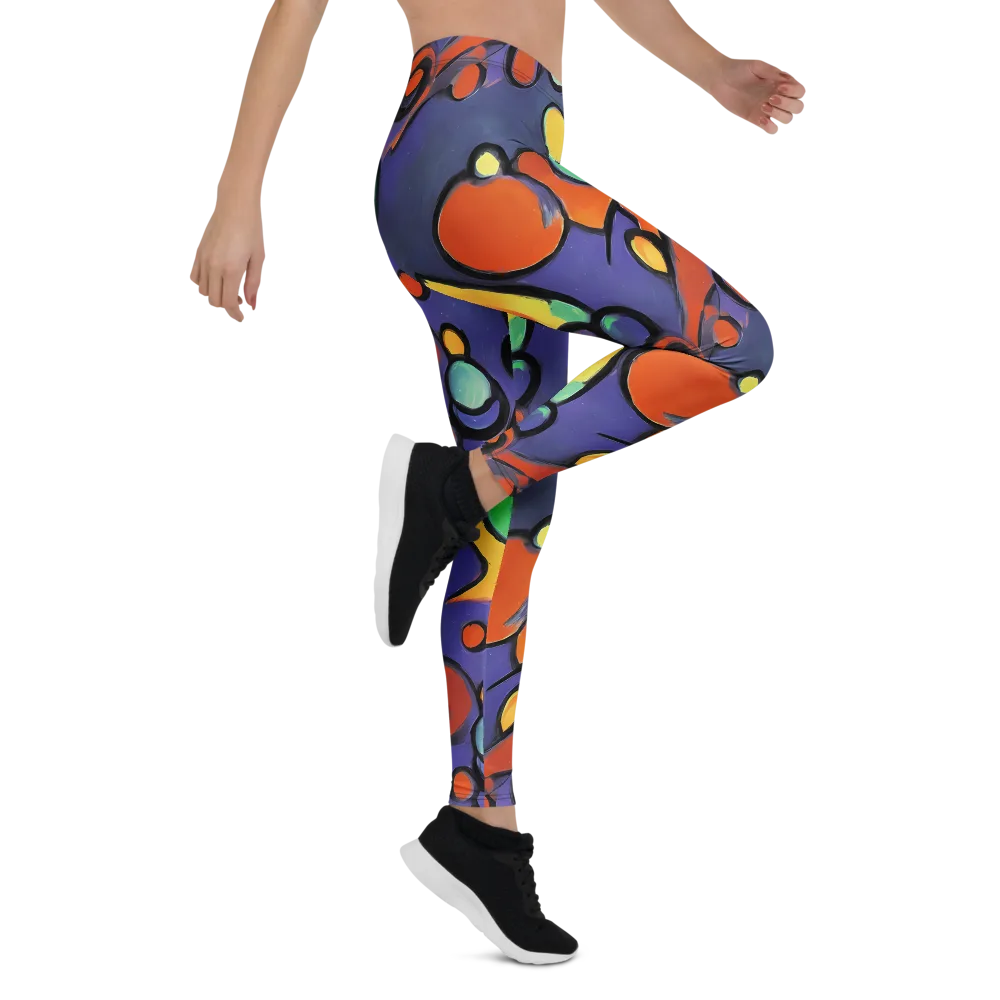 Cosmic Bubblegum on Leggings — Right
