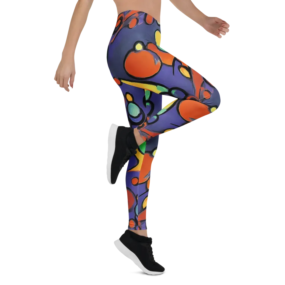 Cosmic Bubblegum on Leggings — Right