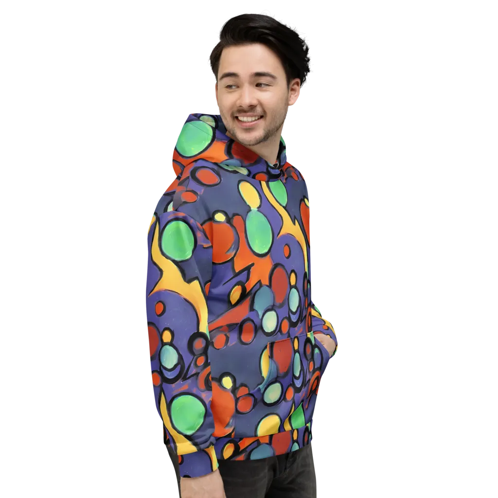 Cosmic Bubblegum on Hoodie — Right