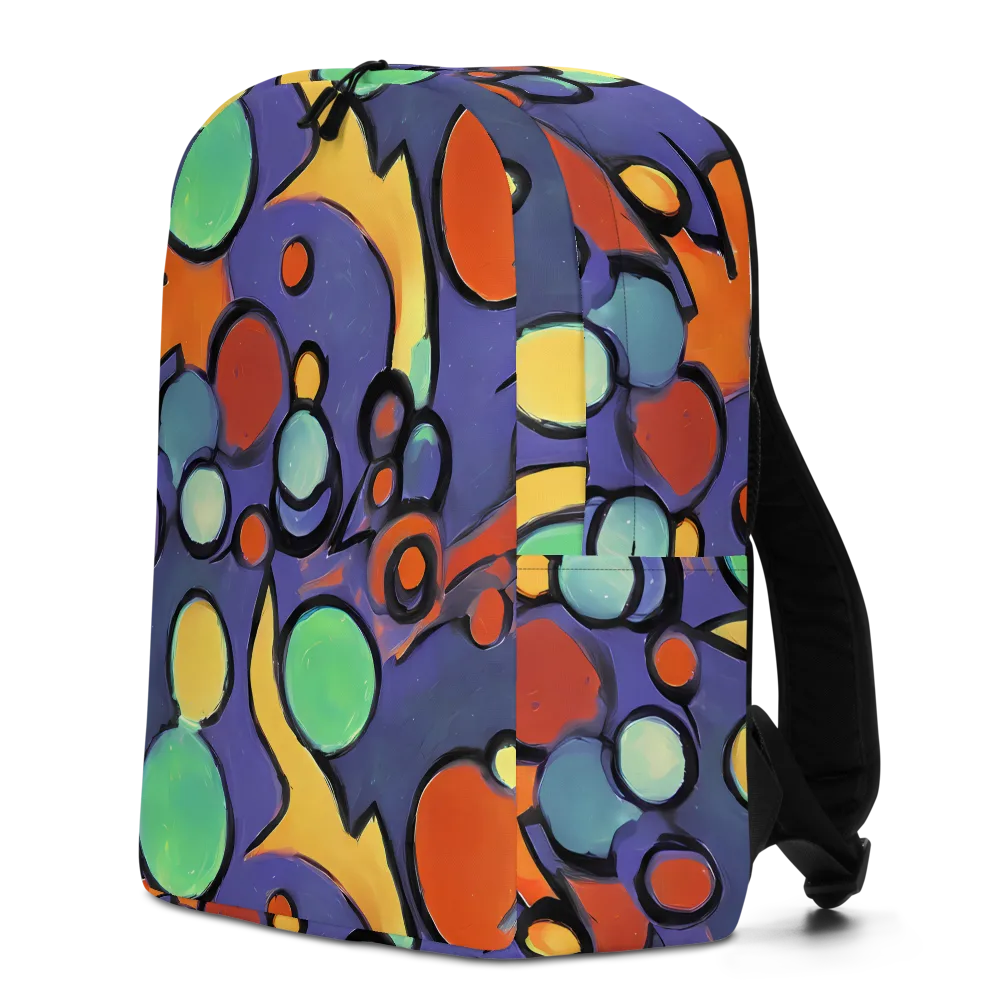 Cosmic Bubblegum on Minimalist Backpack — Left