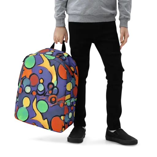 Cosmic Bubblegum on a Minimalist Backpack