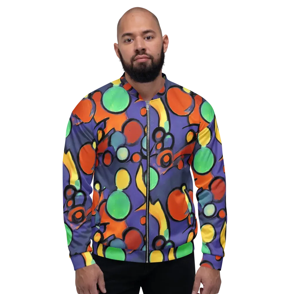 Cosmic Bubblegum on Bomber Jacket — Front